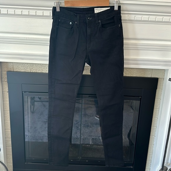 Rag and Bone women black skinny jean size 4 - Picture 4 of 7